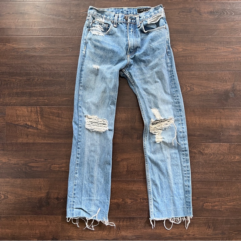 Rag & Bone Distressed Jeans